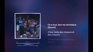 Genezio & La Mano 1.9 - EL GEMANO (Paroles)