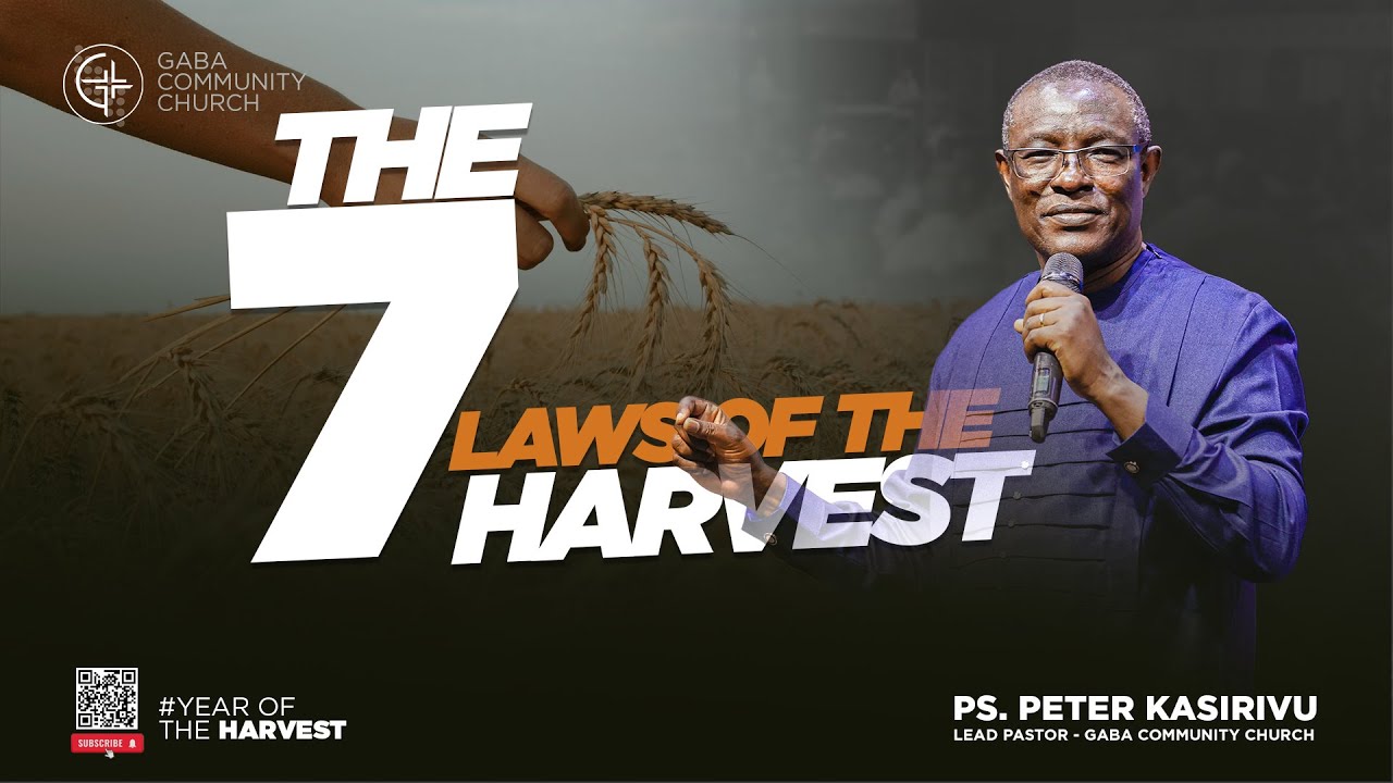 🔴 THE 7 LAWS OF THE HARVEST Part II | Ps. Peter Kasirivu