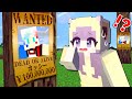 友達が1億円の懸賞金付きで指名手配された結果⁉️【マイクラ マインクラフト】ぽっぴんず