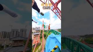 💥挑战最刺激的悬挂式过山车 The Most Thrilling Suspended Roller Coaster #Animal 【跟着图尔去旅行】