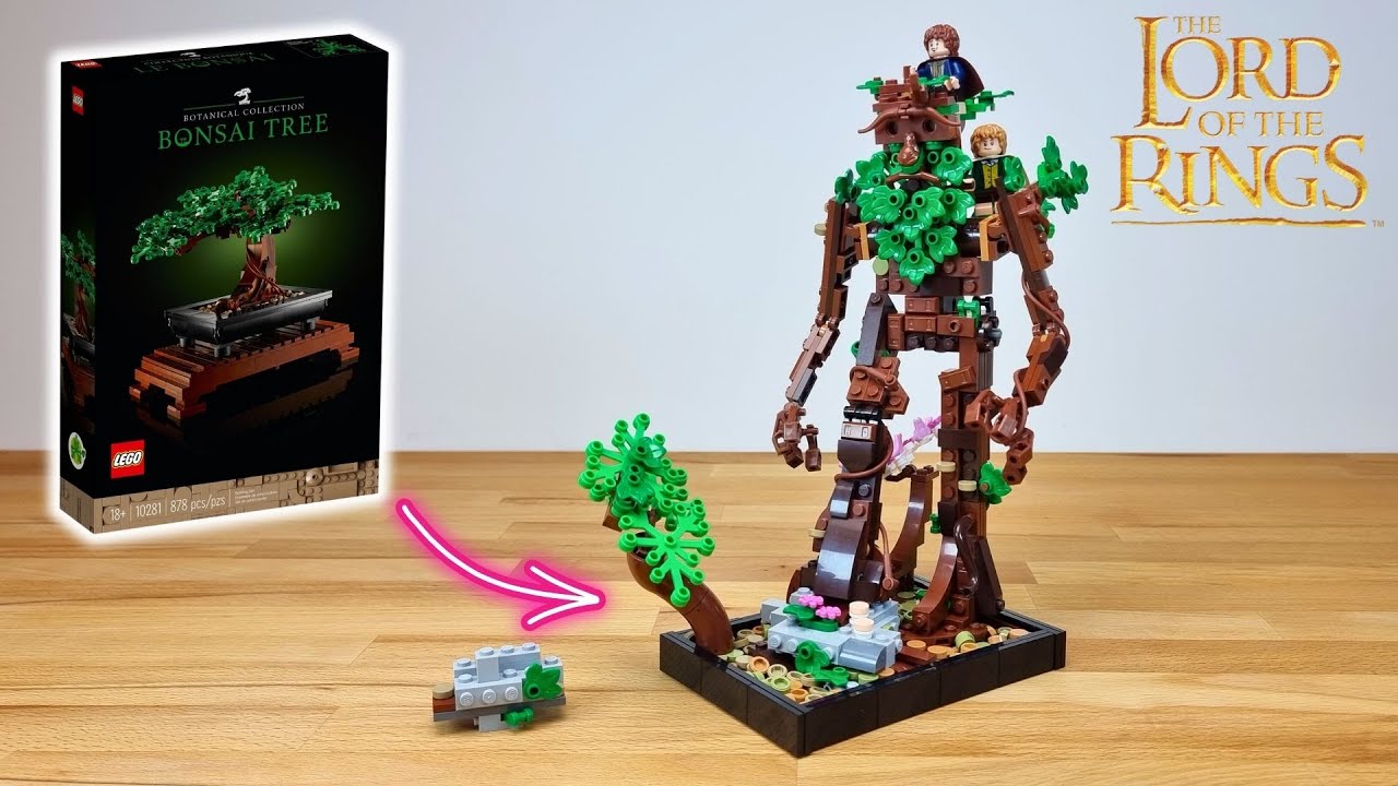 Lego Lord of the Rings Treebeard | Incredible Alternative 10281 Build ...