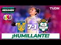 Resumen y goles | Tigres 7-1 Santos | Liga Mx Femenil - CL2024 J2 | TUDN