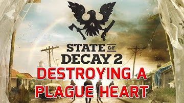 Destroying a Plague Heart in State of Decay 2 on Dread Difficulty (PC)