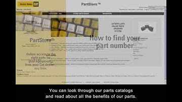 Video 3: How to find your part number in SIS