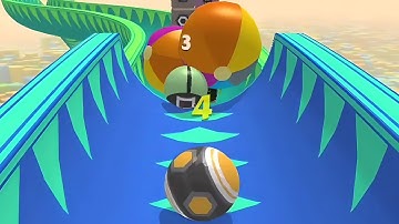 Action Balls Gyrosphere Race SpeedRun Gameplay Level 1