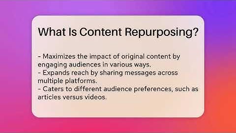 What Is Content Repurposing? - Everyday-Networking