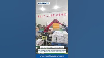 6 Axis Industrial Robot - Borunte Robot Arm #shorts #robot  #trending  #machine #industrialrobots
