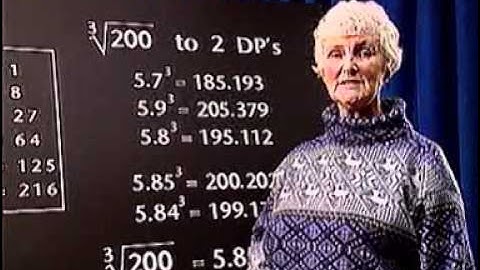 GCSE  Number -- Trial & Improvement Methods - Video Tutorial   8 of 40