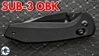 Kizer Sub 3 OBK Folding Knife  Full Review