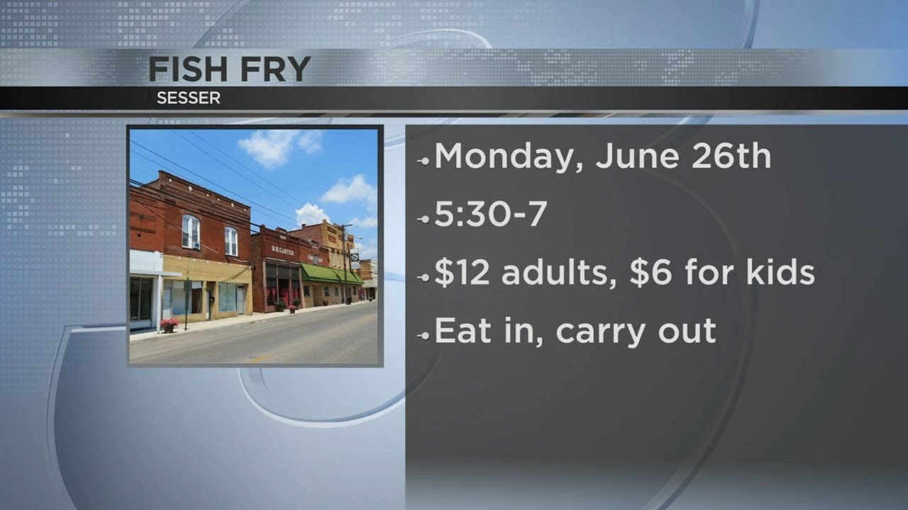 Fish Fry in Sesser at VFW YouTube