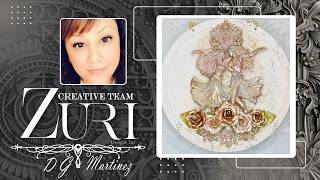 Soft & Romantic Spring Canvas by @MyCarden1 #designwithzuri #zurimoulds #bohemianart screenshot 2