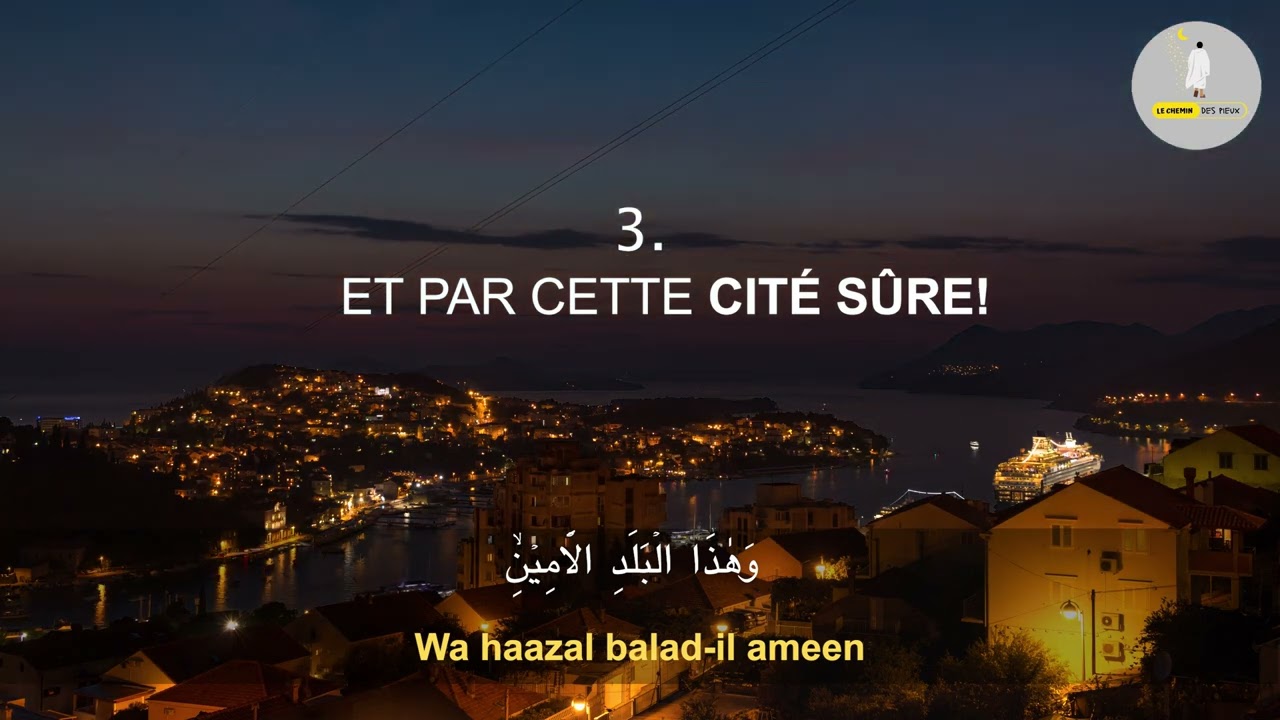 Sourate At Tin Le Figuier 10 fois  Salim Bahanan  Traduit En Franais  En Phontique  Apaisant