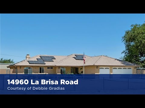 14960 La Brisa Road, Victorville, CA home video tour