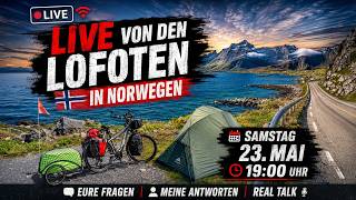 🚴‍♂️ 5 Wochen allein durch Skandinavien – LIVE von den Lofoten! | Bald am Nordkap? 🇳🇴