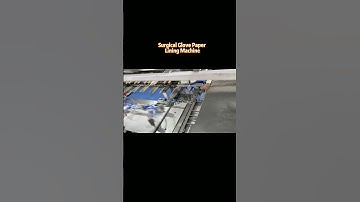 Intelligent Surgical Glove Lining Paper Packaging Machine Automatic Wallet Type Pack | SAYOK