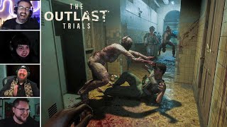 Streamers Funny Moments While Playing The Outlast Trials Compilation (Horror Games)