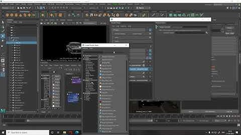 Live Action CG Car -  Part 7-  Render layer setup in maya for Car