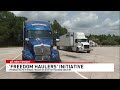 Trump pushes new campaign to recruit more veterans into trucking industry