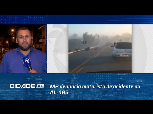 Acidente em Feira Grande: MP denuncia motorista de acidente na AL-485; duas pessoas morreram
