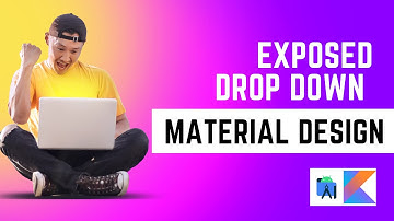 Exposed drop down in Android using Kotlin