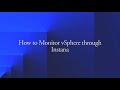How to monitor VMWares vSphere using Instana