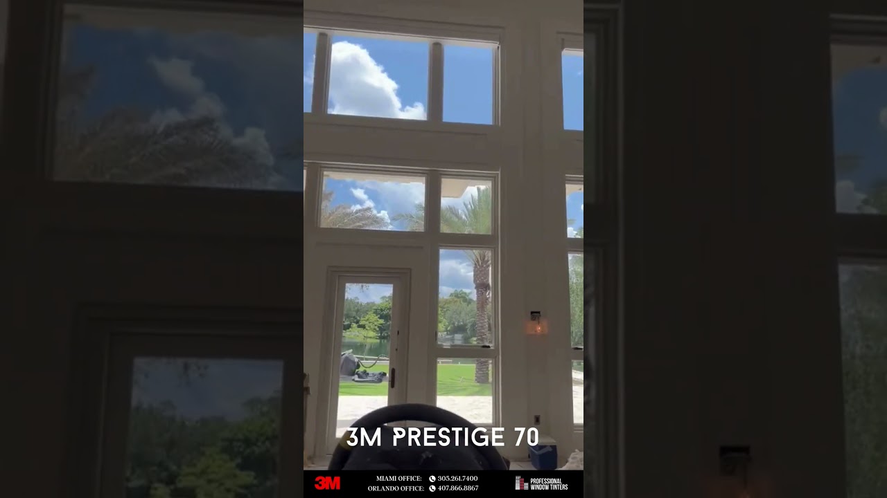 Enhance Your Space with 3M Prestige 70 Window Film!