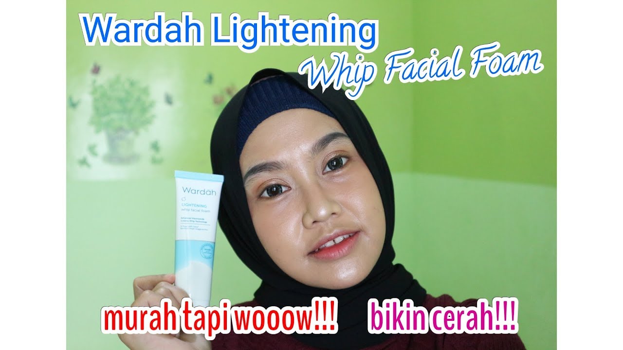 wardah lightening facial foam