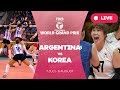 Argentina v Korea - Group 2: 2017 FIVB Volleyball World Grand Prix