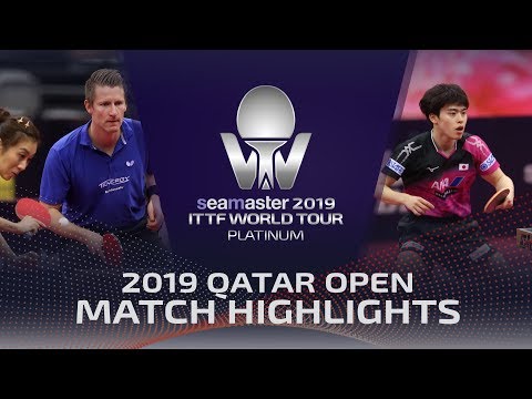 Mima Ito/MasatakaMorizono vs Ruwen Filus/Han Ying | 2019 ITTF Qatar Open Highlights (R16)