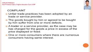 Consumer protection Act1986 PPT