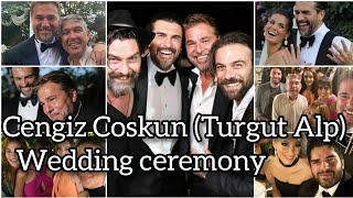 Dirilis Ertugrul cast at wedding of Cengiz Coskun (Turgut Alp) Didem belcin,Bamsi And Dogan reunion