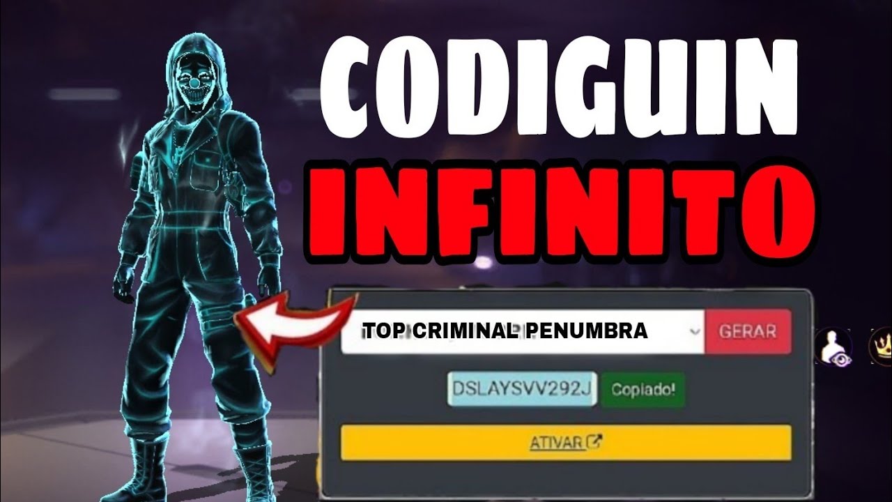 CODIGUIN FF infinito: como obter recompensas gratuitas no Free