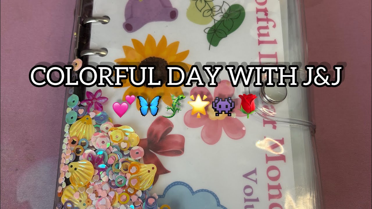 I AM BACK YA’LL!!!!!  TIME FOR COLORFUL DAY WITH J&J!! @Jeanettesjourney 👋💕#savingschallenges 