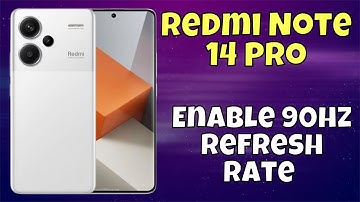 Enable 90hz refresh rate || How to enable refresh rate || Refresh rate settings Redmi Note 14 Pro
