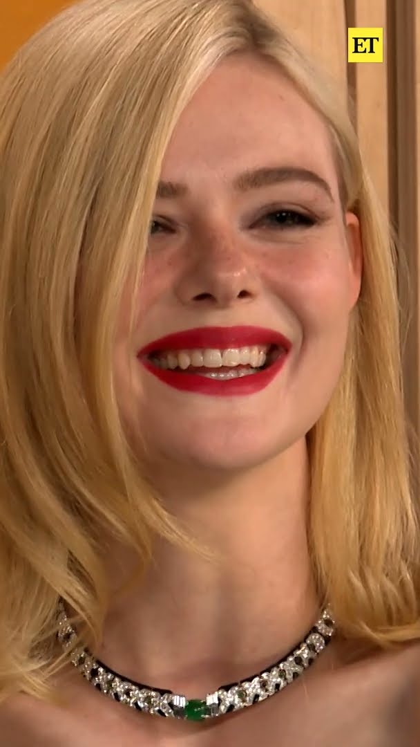 Elle Fanning, the woman that you are!  #SAGAwards #ellefanning