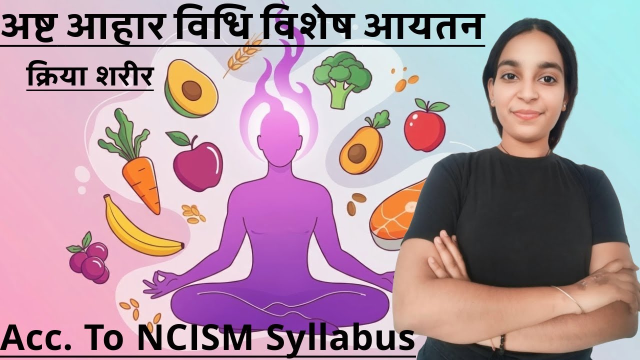 Ch 15/अष्ट आहार विधि विशेष आयतन/Asthaa Aahar Vidhi Vishesh Ayatan Kriya sharir /Tricks/BAMS 1st Prof