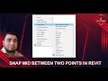 SNAP MID BETWEEN TWO POINTS IN REVIT