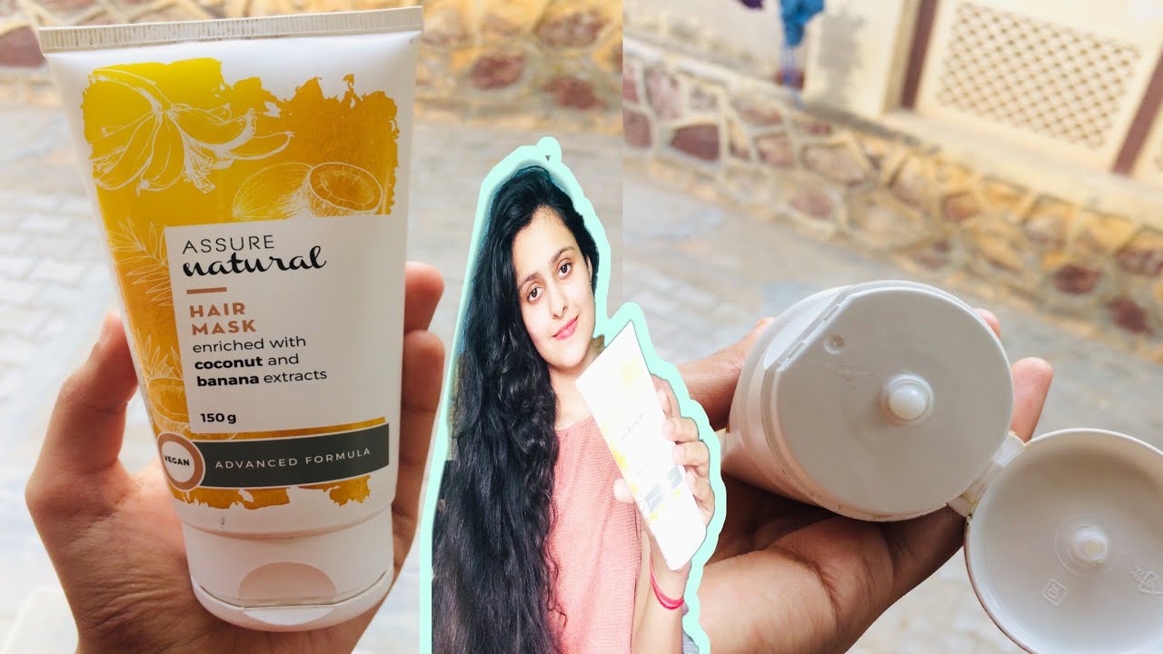 Assure banana and coconut hair mask vestige hairmask sidhi