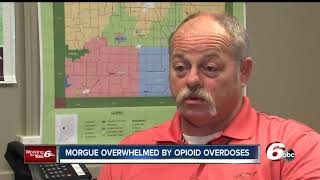 Opioid deaths overwhelming morgue in Montgomery County, Ind.