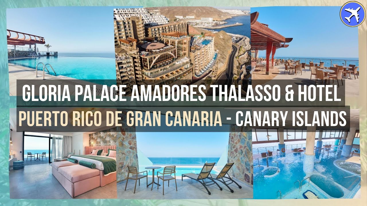 Gloria Palace Amadores Thalasso & Hotel, Пуэрто-Рико-де-Гран-Канария, Испания ⭐⭐⭐⭐
