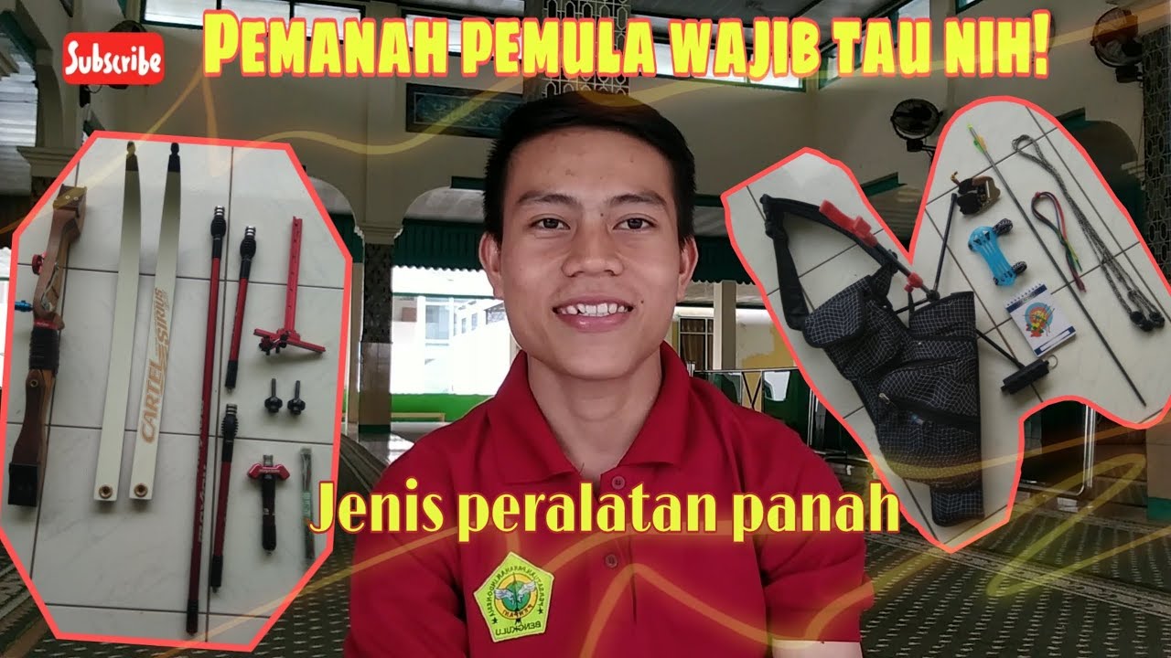 Jenis peralatan panah, pemanah pemula wajib tau nih ...