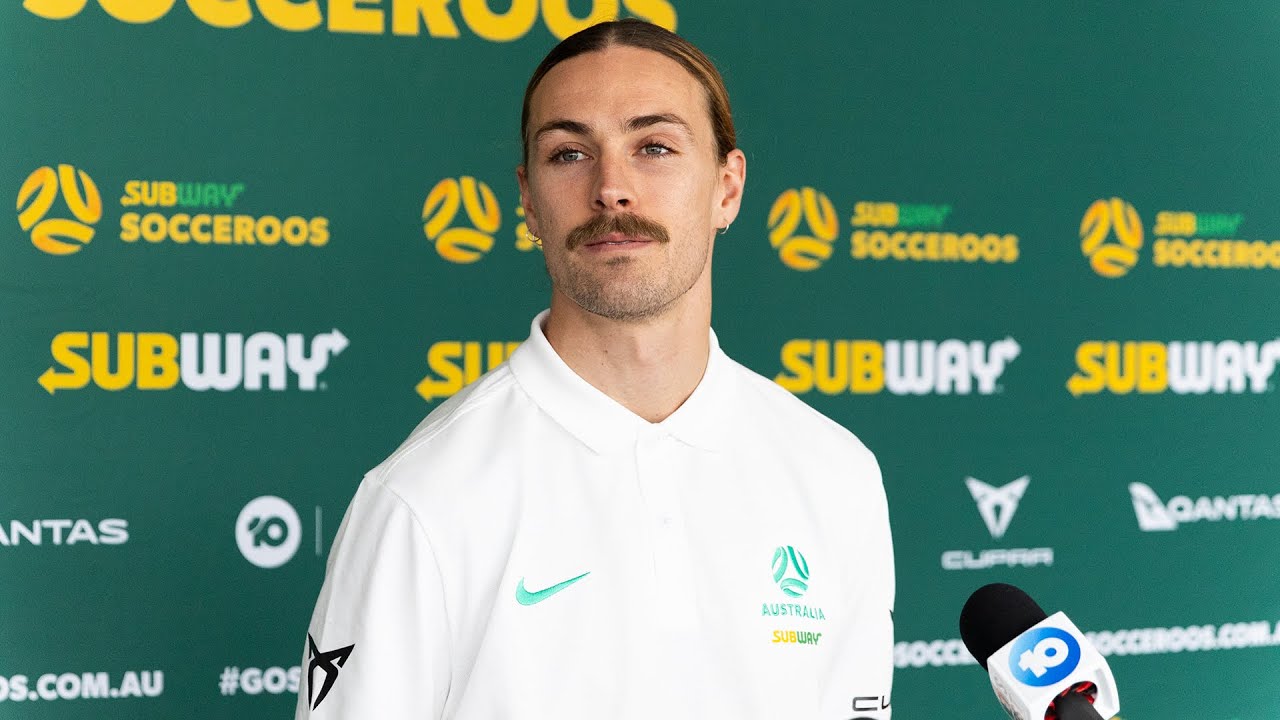 Jackson Irvine | Press Conference | England vs Australia