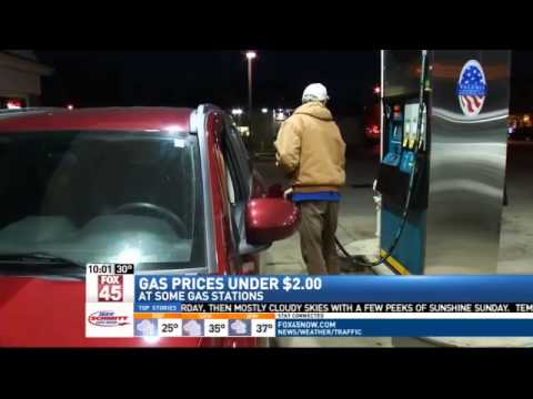 Gas Prices Falling to Lowest Level in Nearly%2 - YouTube