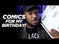 Unboxing comics for my birt.ay  comic unboxing