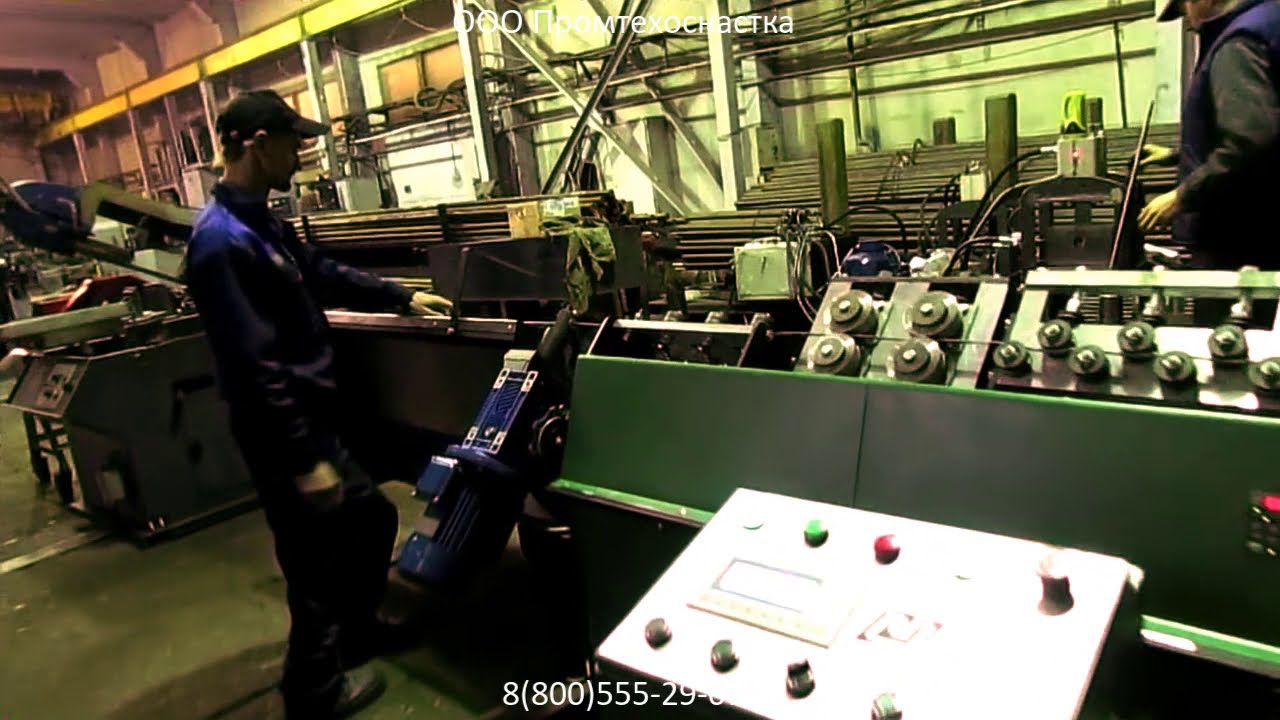 Правильно-отрезной станок для плющильной полосы