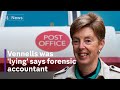 Paula Vennells was &#39;lying&#39; about Post Office scandal, claims forensic accountant