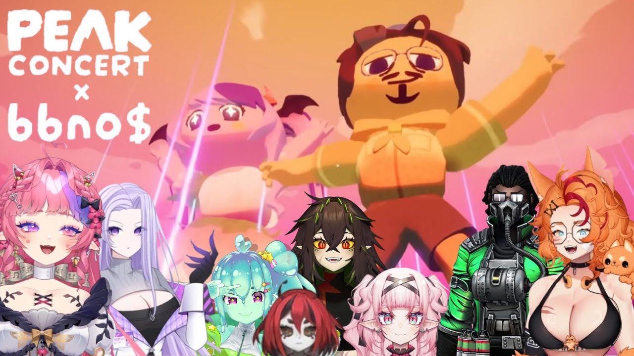 Mouse, BEASTIEZ, and Vchiban React to BBNO$ PEAK Concert (ft. Ironmouse and Vanillamace)