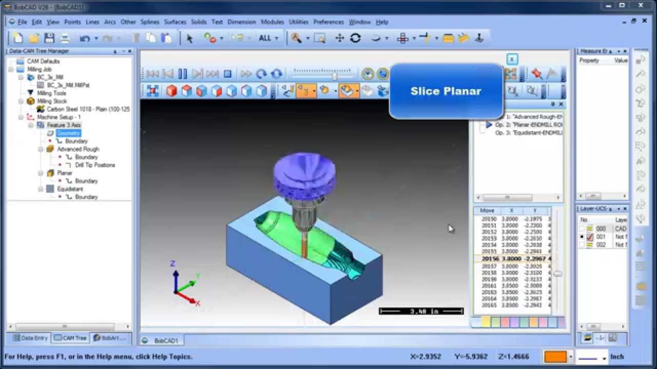BobCAD CAM V26 Sample Project - YouTube