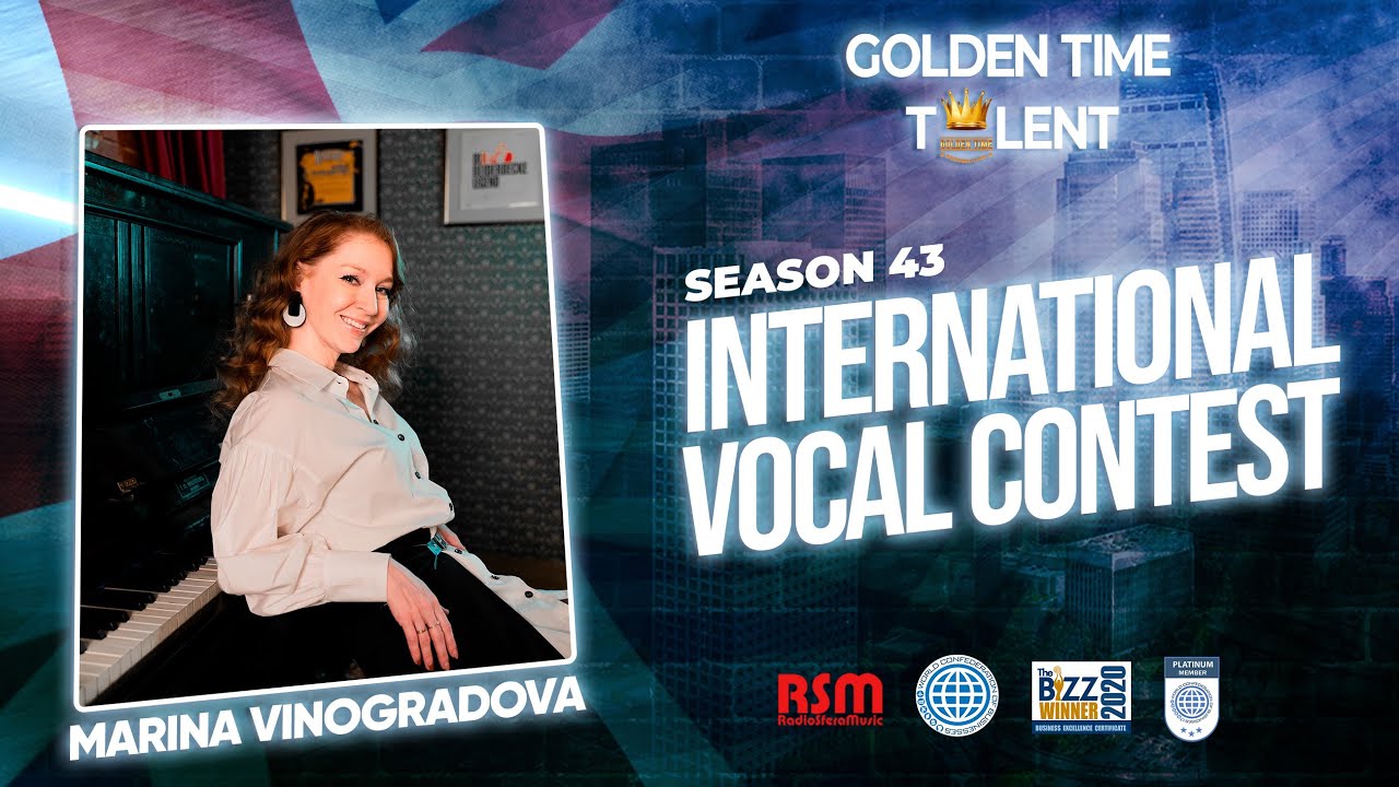 GOLDEN TIME TALENT | 43 Season | Marina Vinogradova | Jazz vocals