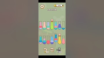 Complete Drink Sort Master Advanced Mode Level 38